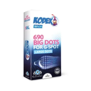 کاندوم خاردرشت کدکس مدل BIG DOTS بسته 10 عددی