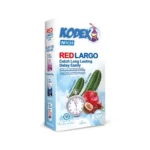 کاندوم کدکس مدل Red largo بسته 12 عددی