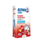 کاندوم کدکس مدل Warm Challenger 5in1 بسته 12 عددی